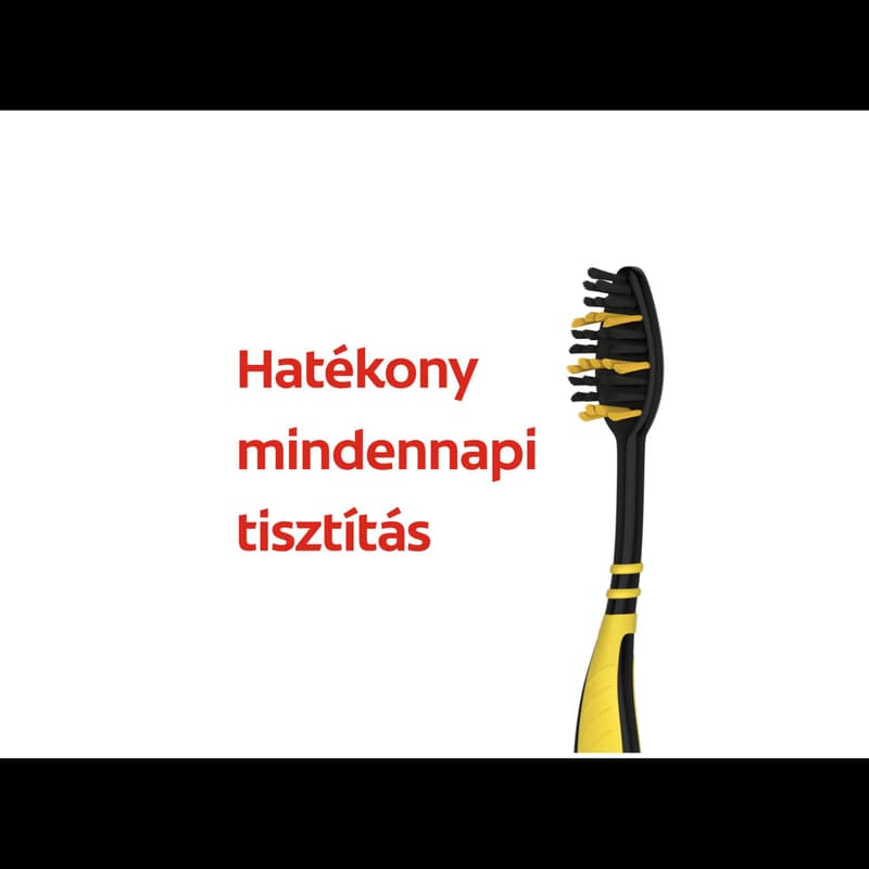 Colgate ZigZag Charcoal medium toothbrush