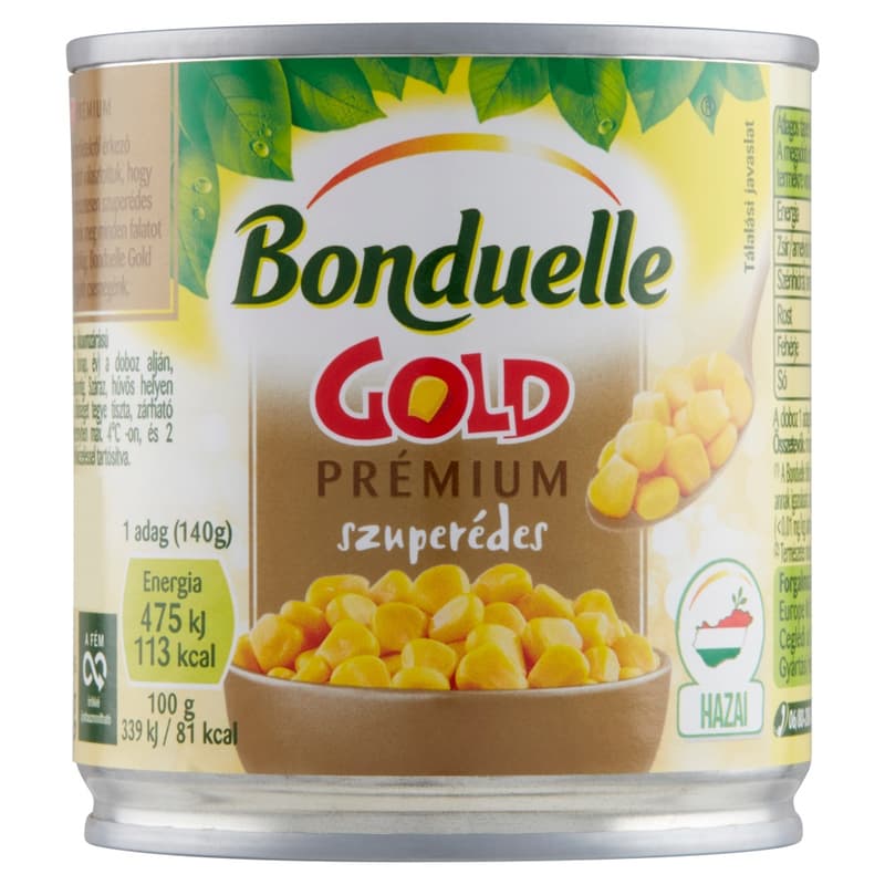 Bonduelle Prémium Gold Szuperédes csemegekukorica (170 g)