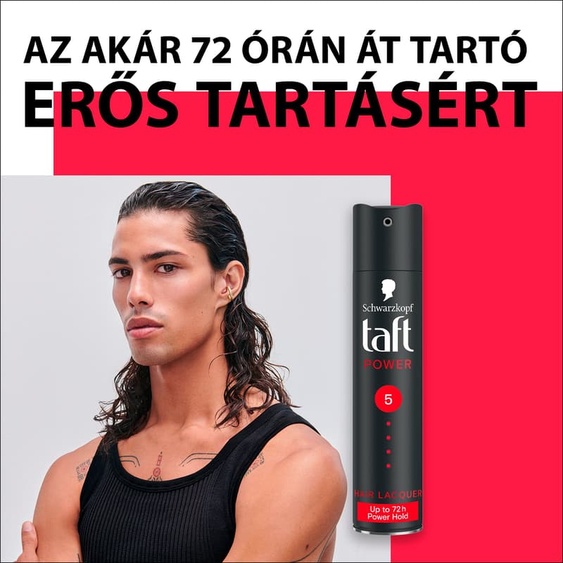 Taft Power hajlakk minden hajtípusra