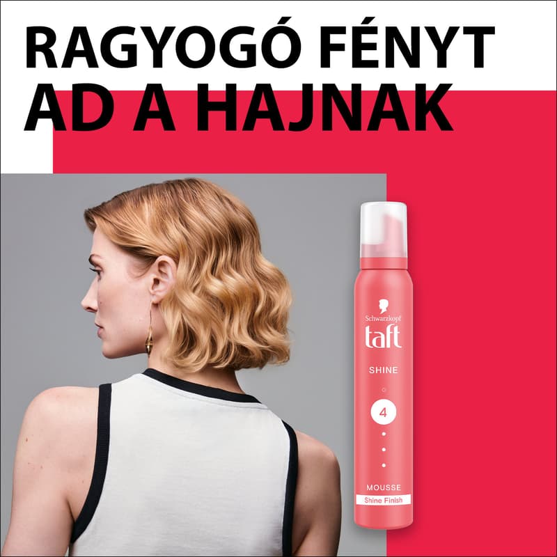 Taft Shine hajhab minden hajtípusra