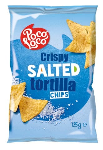 Poco Loco Tortilla chips salty