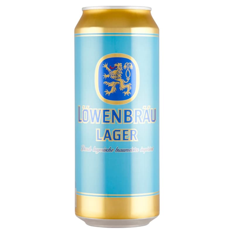 Löwenbräu Lager light beer 4%