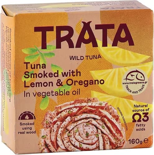 TRATA real smoked tuna - with lemon and oregano