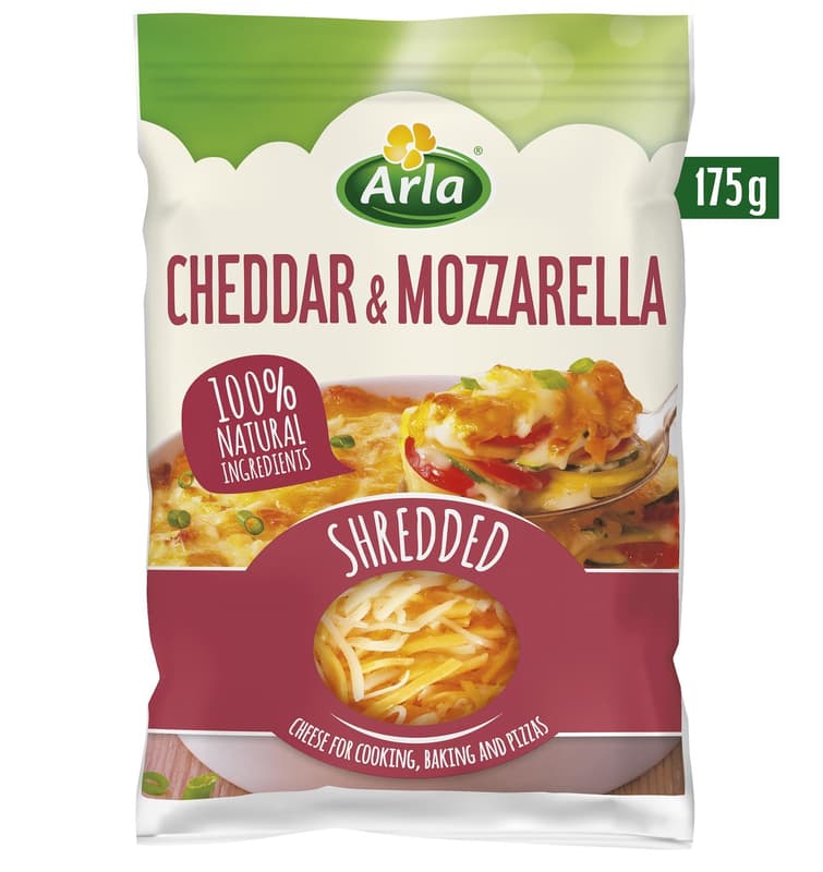 Arla Grated Cheddar and Mozzarella