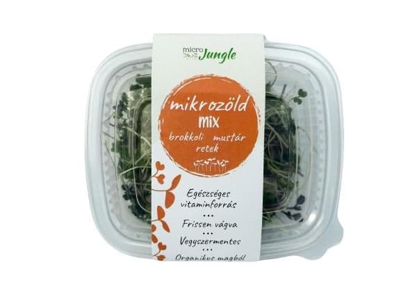 Microjungle broccoli-mustard-radish microgreen mix