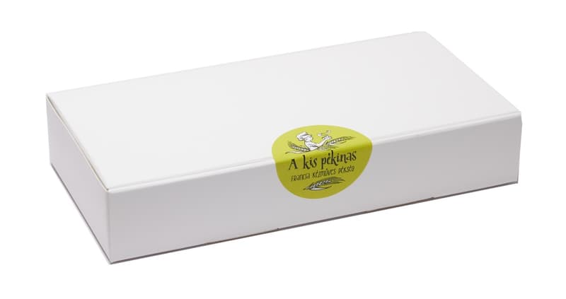 A Kis Pékinas Málnás Fehércsokoládé Tart (2 darab)