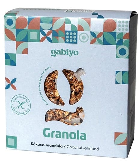 GabiJó Gluten Free Granola Coconut-Almond (LowCarb)