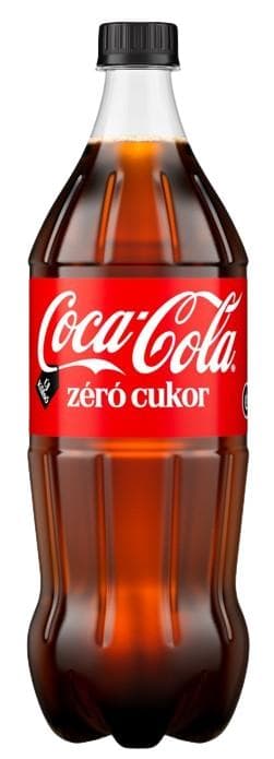 Coca-Cola Zéró colaízű energiamentes szénsavas üdítőital édesítőszerekkel 1L