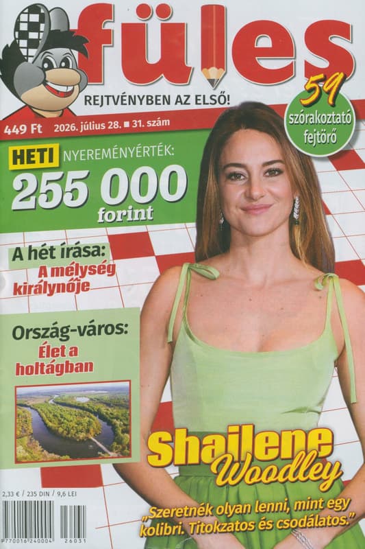 Füles a rejtvénylap