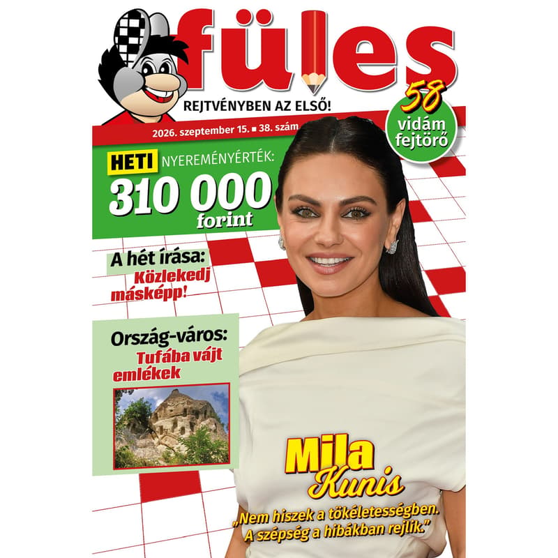 Füles a rejtvénylap