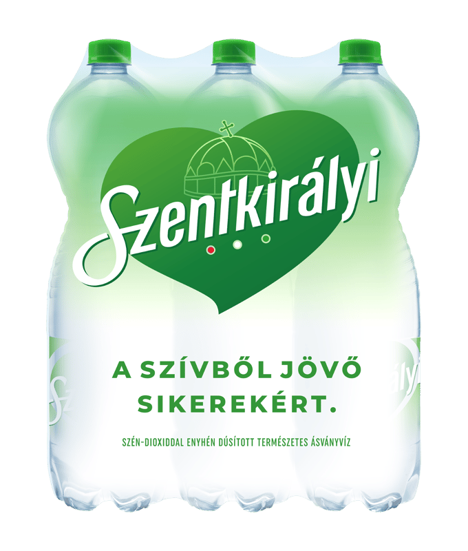 Szentkirályi lightly carbonated natural mineral water multipack (6x1,5l)