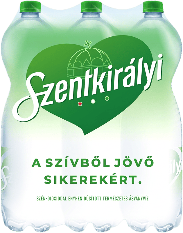 Szentkirályi lightly carbonated natural mineral water multipack (6x1,5l)