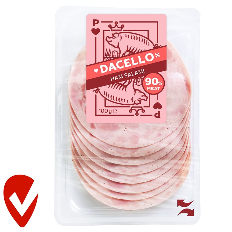 Dacello Ham Salami/Sausage 90%
