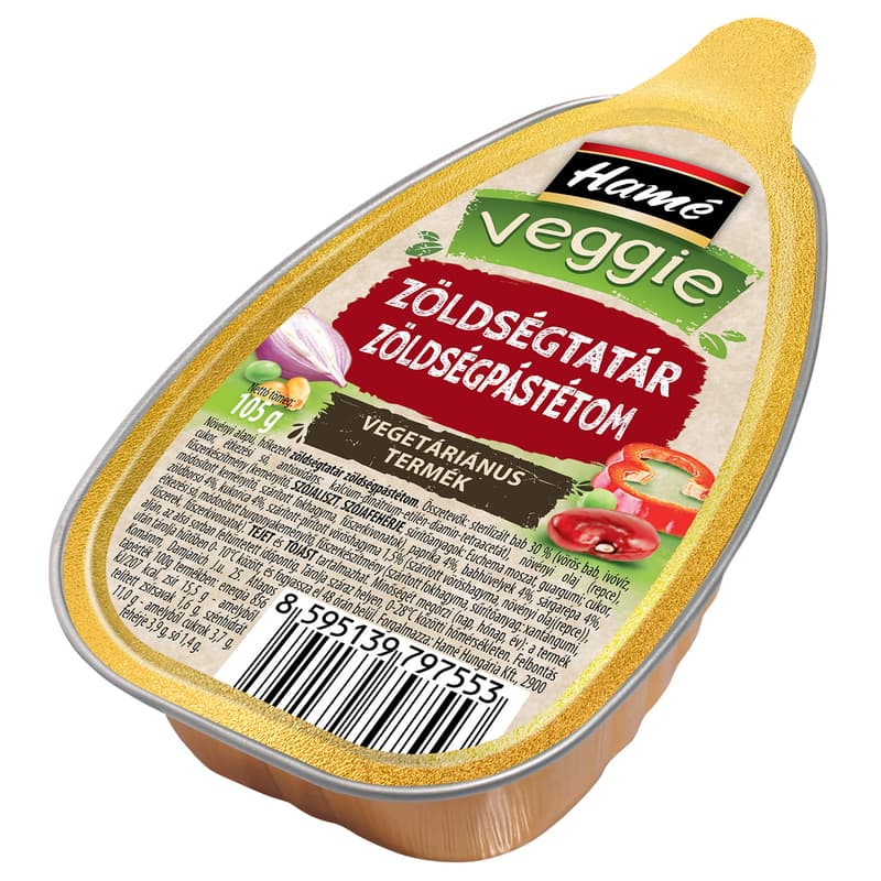 Hamé Veggie zöldségtatár zöldségpástétom