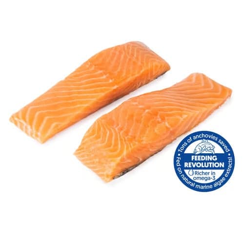 ASC Salmon D trim 2 pcs (400g)