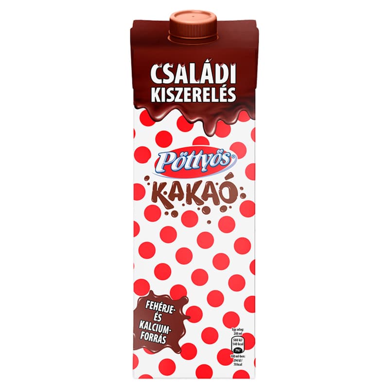 Pöttyös kakaós tej