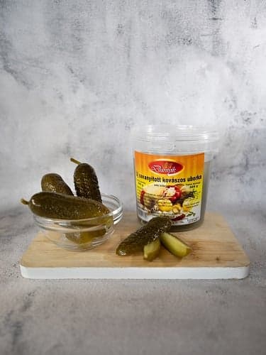 This year's fresh, crispy new sourdough cucumber