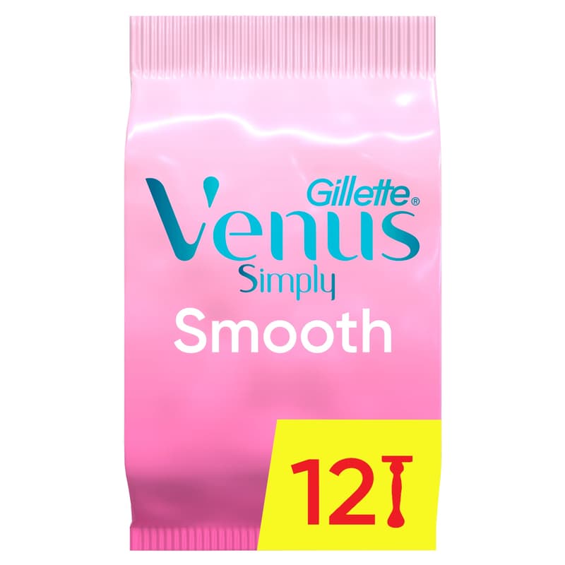 Gillette Simply Venus Eldobható Női Borotva, 12 db