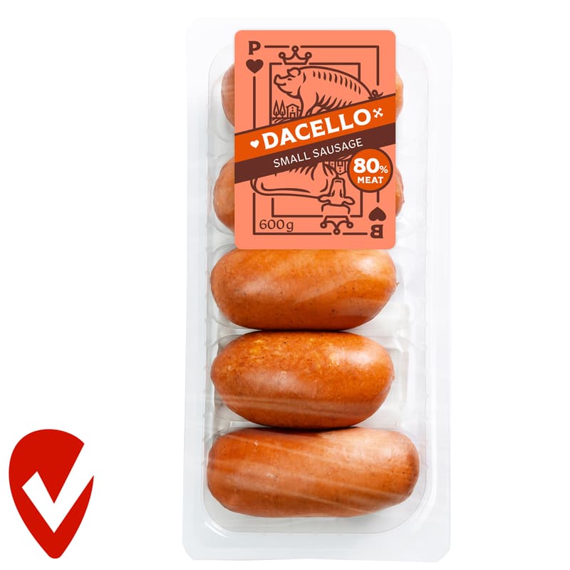 Dacello Főtt, füstölt sertés-marha kolbász