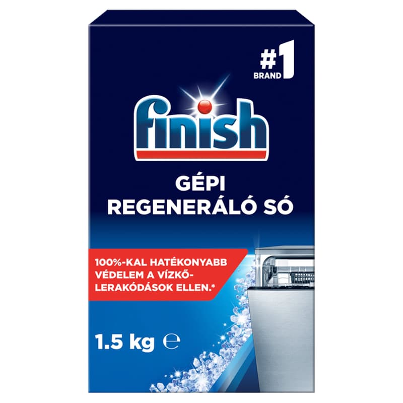 Finish dishwasher regenerating salt