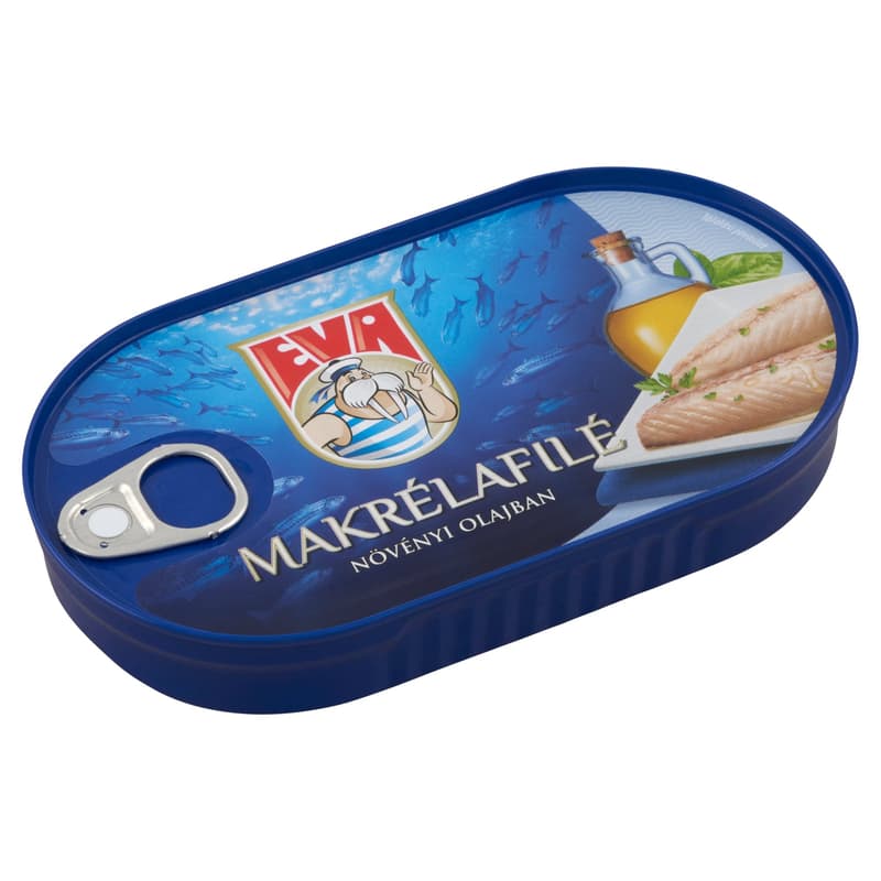 EVA Mackerel fillet in vegetable oil