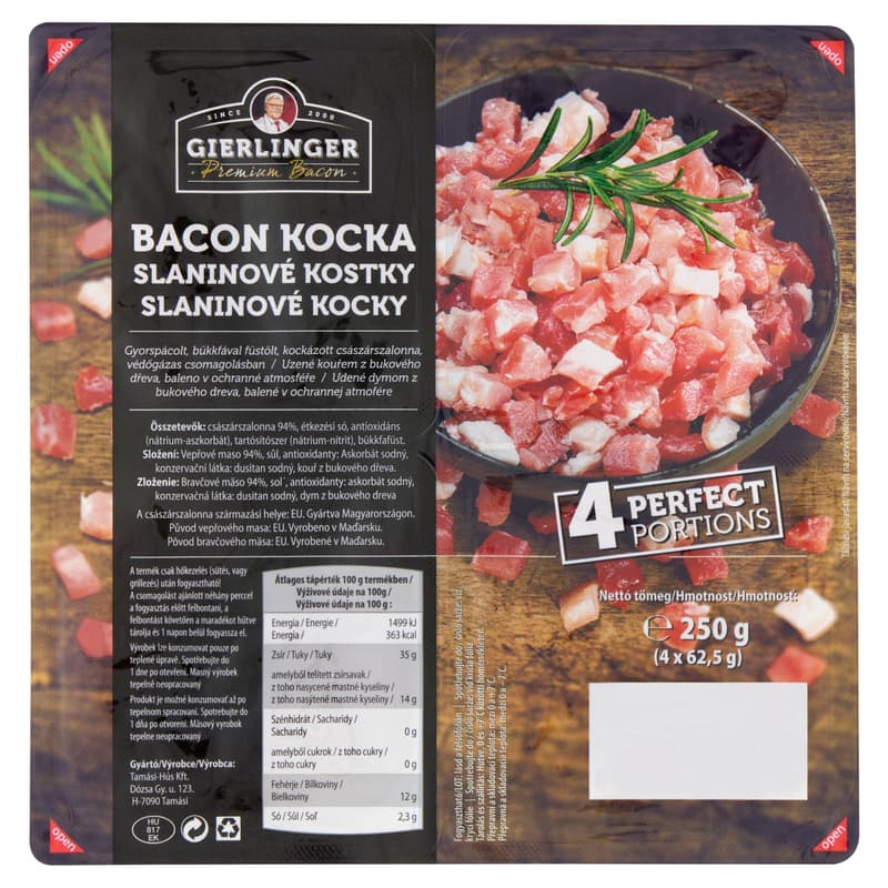 Premium Bacon cubes