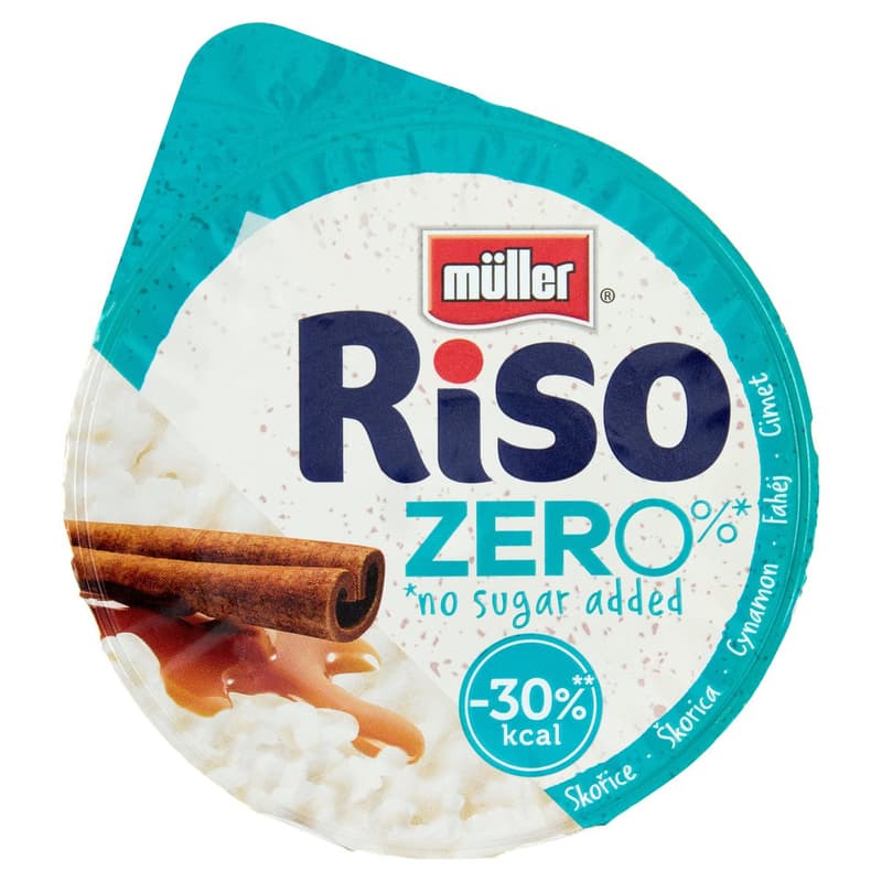 Müller Riso Zero Tejberizs desszert többféle ízben