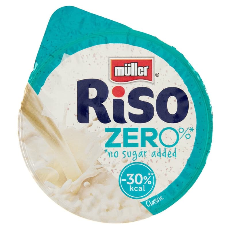 Müller Riso Zero Tejberizs desszert többféle ízben
