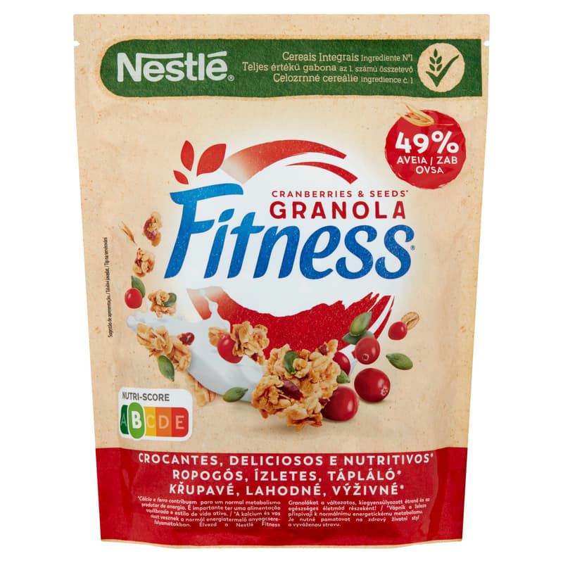 Nestlé Fitness Granola with Cranberry & Seeds