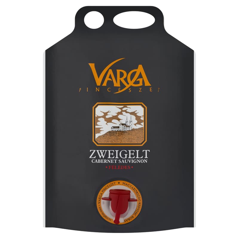 Varga Borzsák Zweigelt - Cabernet Sauvignon semi-sweet red wine