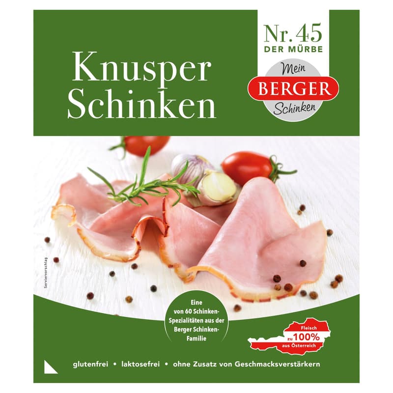 Berger Knusper ham