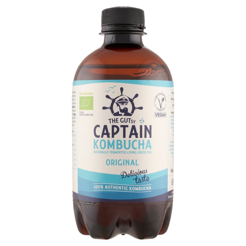 The Gutsy Captain Kombucha Élőflórás ital, original BIO