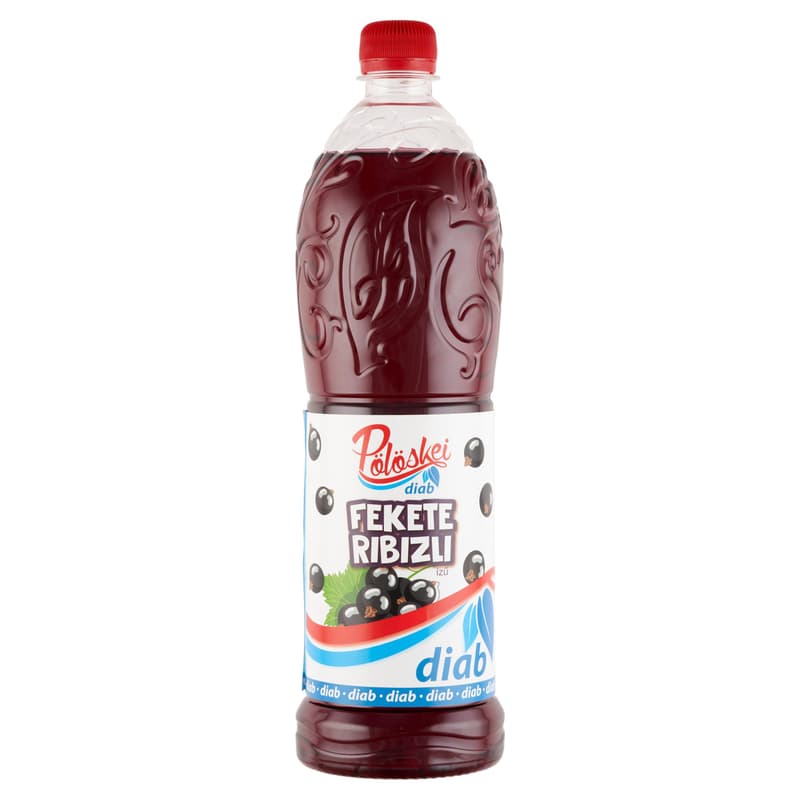 Pölöskei DIAB Feketeribizli szörp