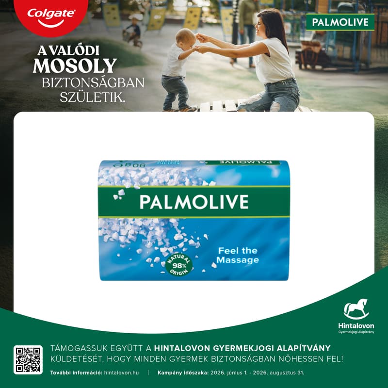 Palmolive Feel the Massage pipe soap