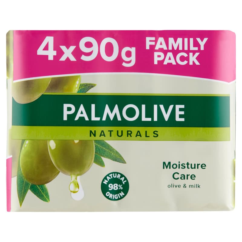Palmolive Soap Naturals Olive & Milk 4pcs