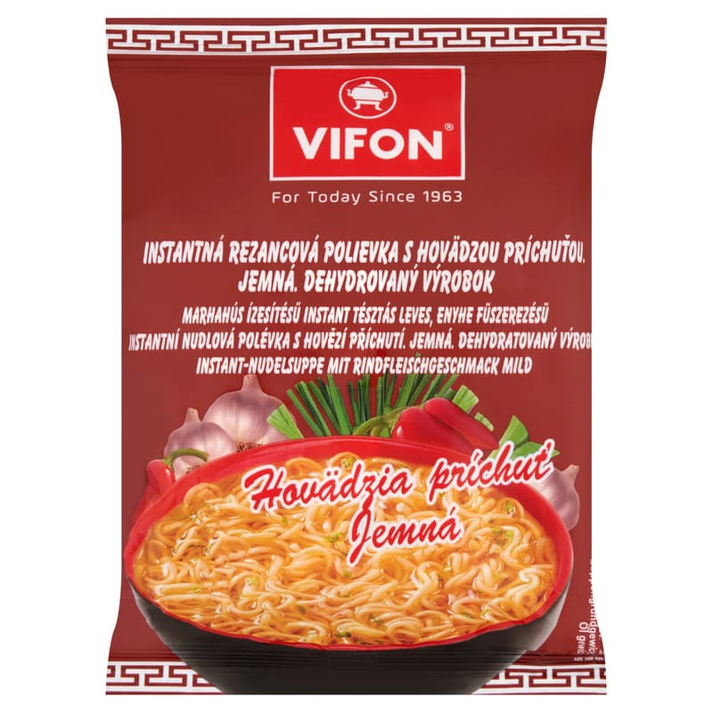 Vifon Marhahús ízesítésű instant tésztás leves