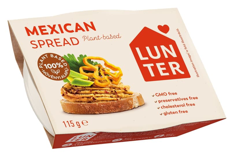 Lunter Mexikói vegán szendvicskrém