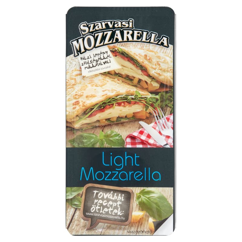 Szarvasi Sliced Light Pizza Mozzarella Cheese