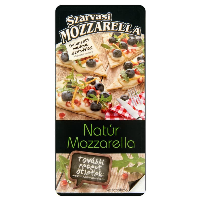 Szarvasi Sliced Unflavoured Pizza Mozzarella Cheese