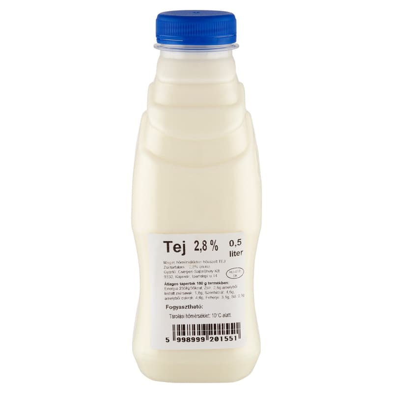 Cserpes milk 2,8%