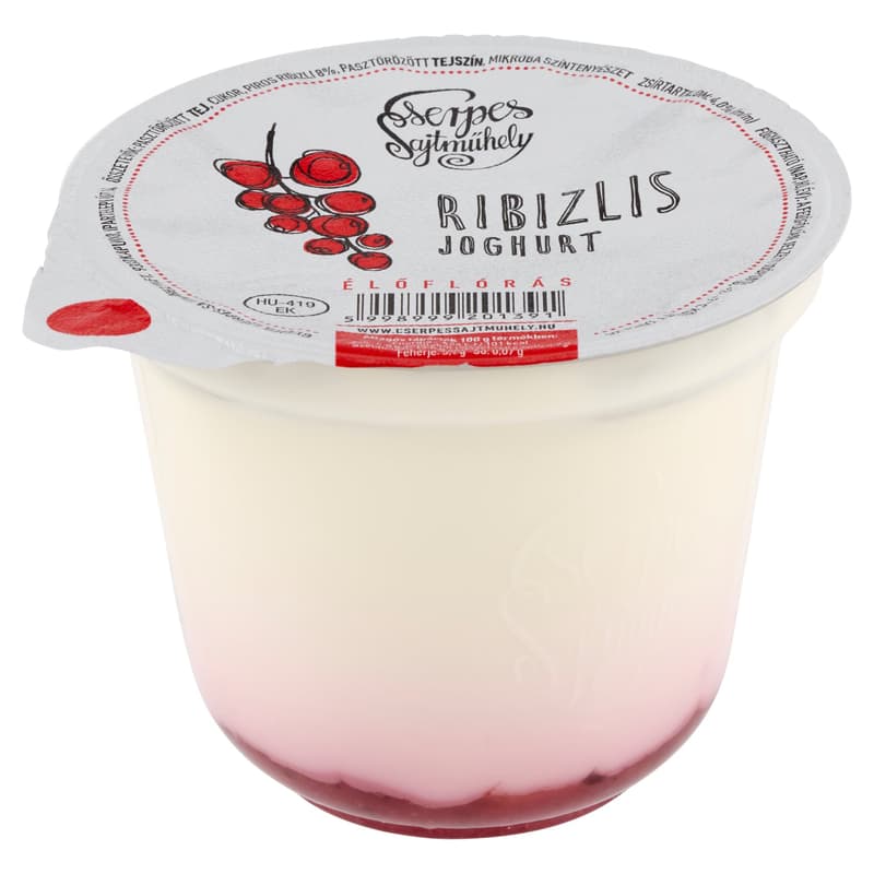 Cserpes yogurt red currant