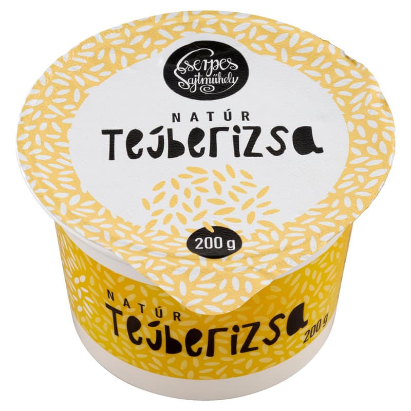 Cserpes Tejberizsa natúr