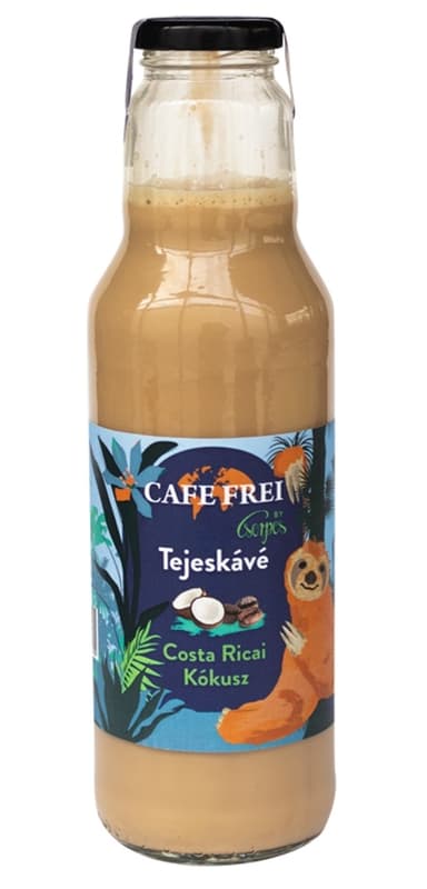 Cafe Frei by Cserpes costa ricai kókusz tejeskávé
