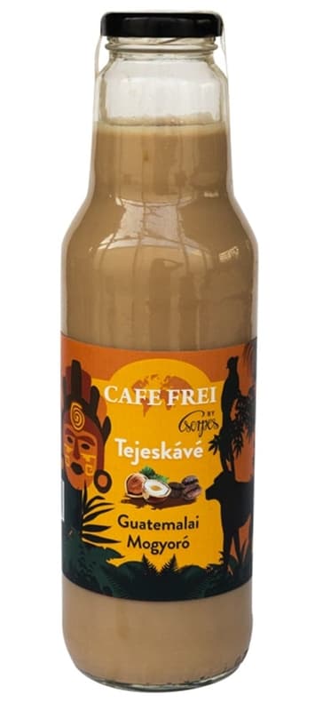 Cserpes Cafe Frei by Cserpes Guatemalan hazelnut latte