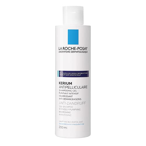 La Roche-Posay Kerium gel shampoo for oily, dandruff-prone hair 200ml