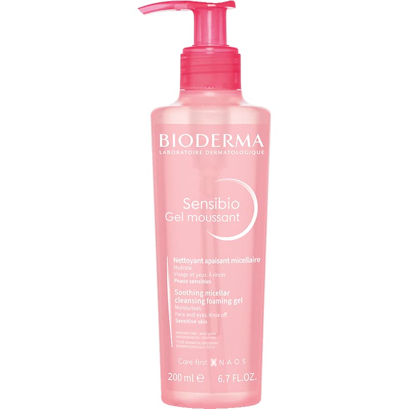 BIODERMA Sensibio Moussant Pump Foaming Gel 200ml