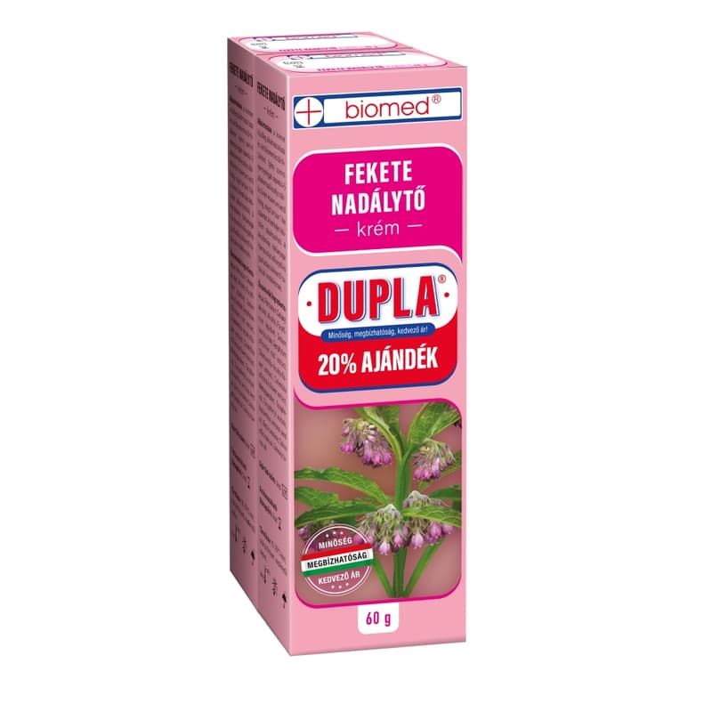 Biomed Fekete nadálytő krém Dupla 2x60g