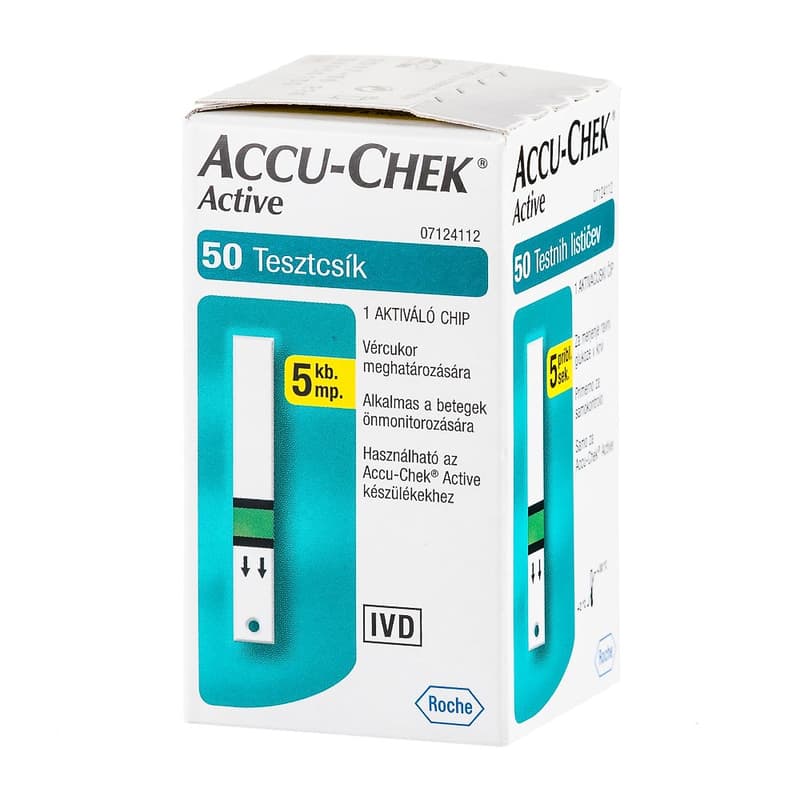 Accu-Chek Active Glucose blood glucose strip 50x