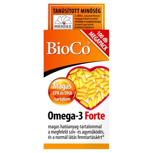 BioCo Omega-3 forte capsules 100x