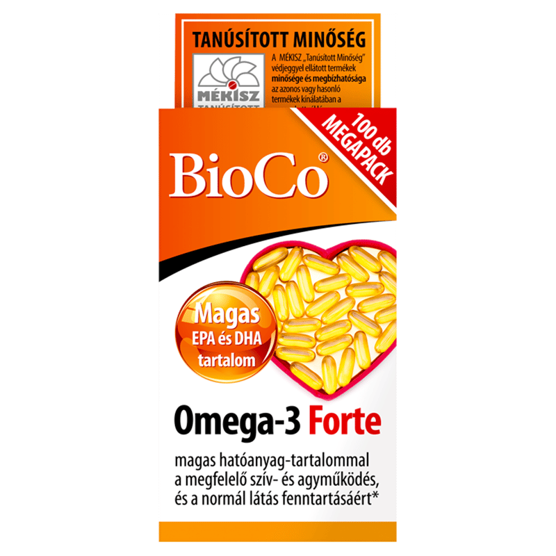 BioCo Omega-3 forte capsules 100x